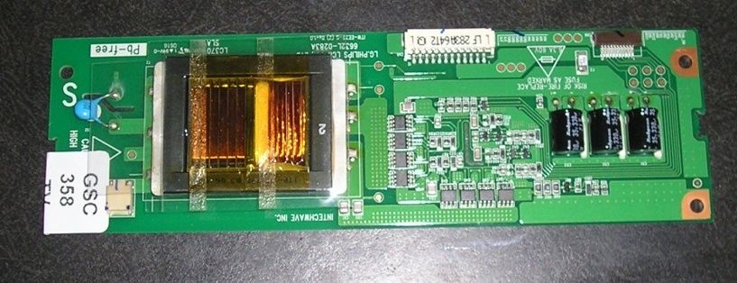 Philips 37MF231D/37 S 6632L 0283A LCD Inverter Board  