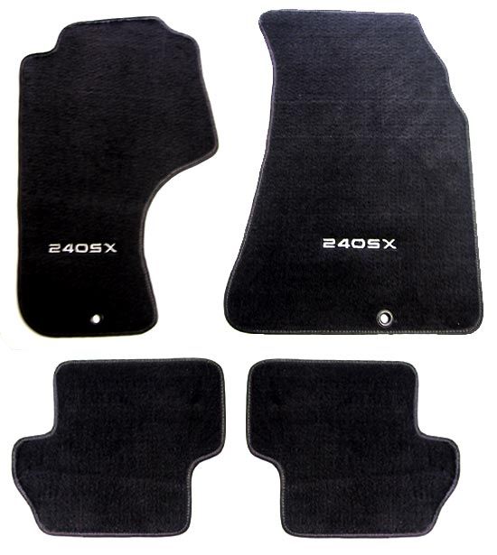 Nissan 240SX / Silvia Logo Carpet Floor Mats  