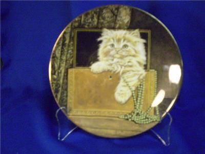 Collectible PURRFECT TREASURE Kitten Classics Royal Worcester England 