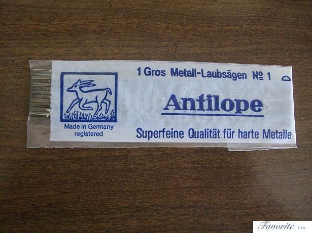 JEWELERS SAW BLADES ANTILOPE® #1 144 PIECES BRAND NEW  