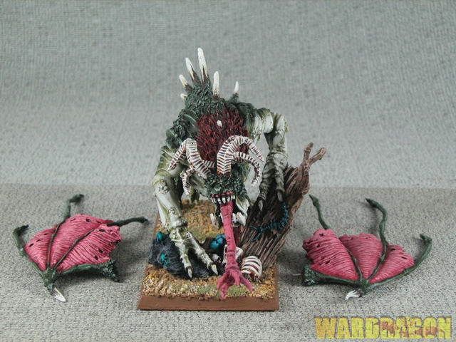 25mm Warhammer WDS painted Beastmen Jabberslythe a36  