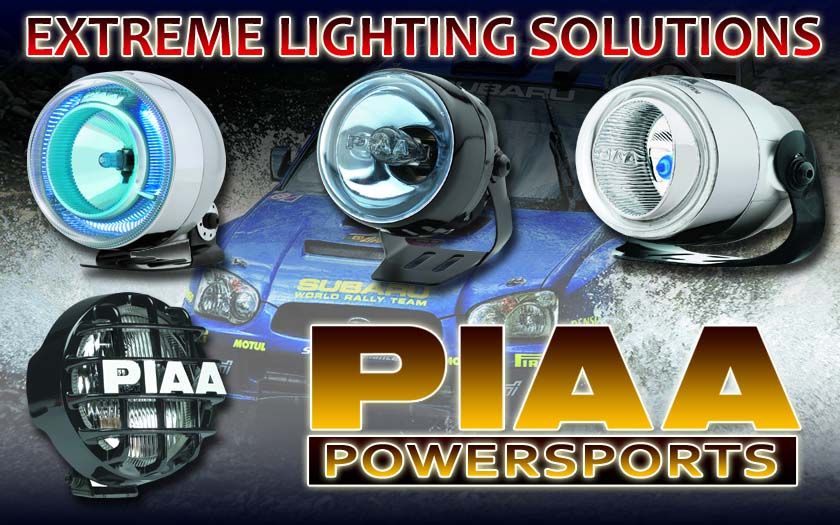 Piaa 4 Driving Light Black 510 Series Xtreme White SMR with Wiring 