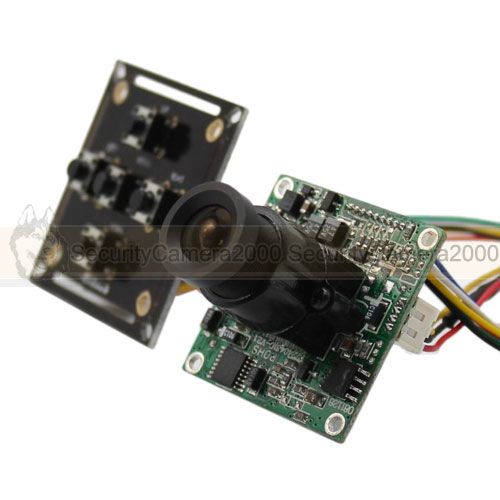 540TVL SONY CCD Chipset Color Board Video Camera for Security