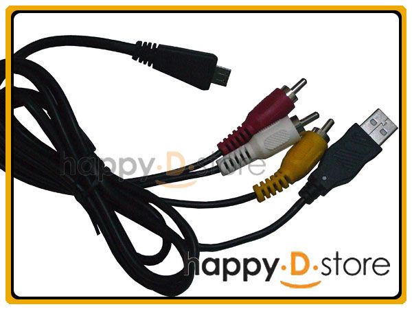   AV Cable for Sony Multi Use Terminal Type 3 connector Sony T99 TX5 WX5