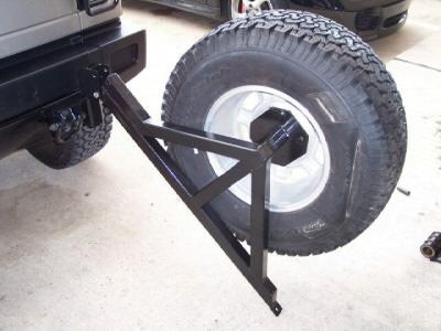 Hummer H2 Tire Carrier with drop down option. NEW  