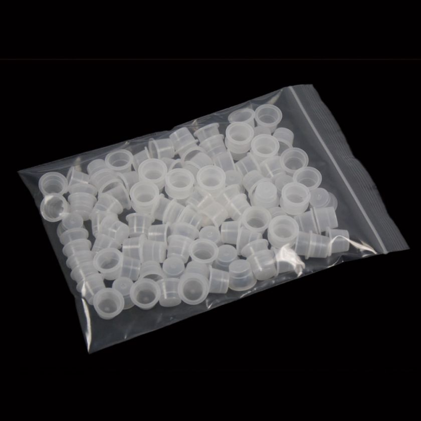 500 Pcs Tattoo 16 # Ink Cups / Caps Holder Tattoo Supplies  