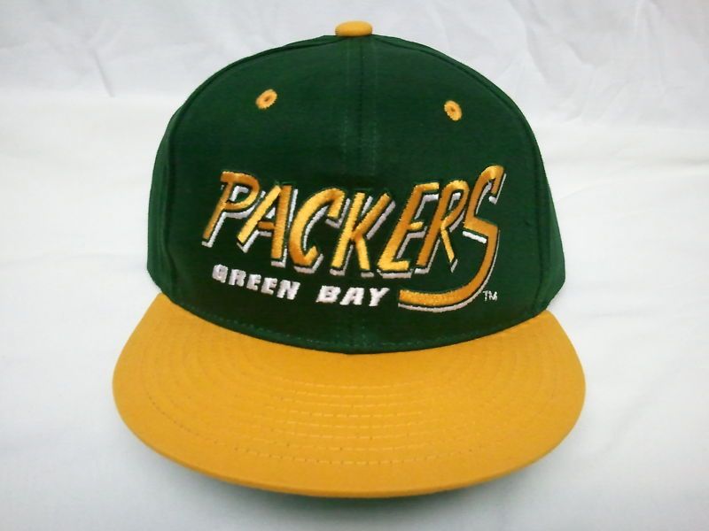 Green Bay Packers Flatbill Snapback Adjustable NFL Cap  