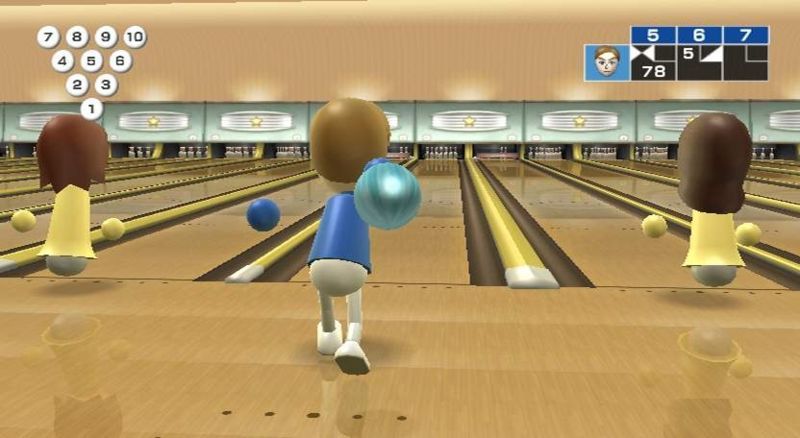   WII SPORTS INTERACTIVE BASEBALL BOWLING GOLF TENNIS BOXING FUN GAMES