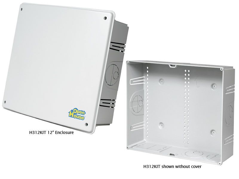 Structured Wiring KIT w/ Voice Data CATV Plates, Panel  